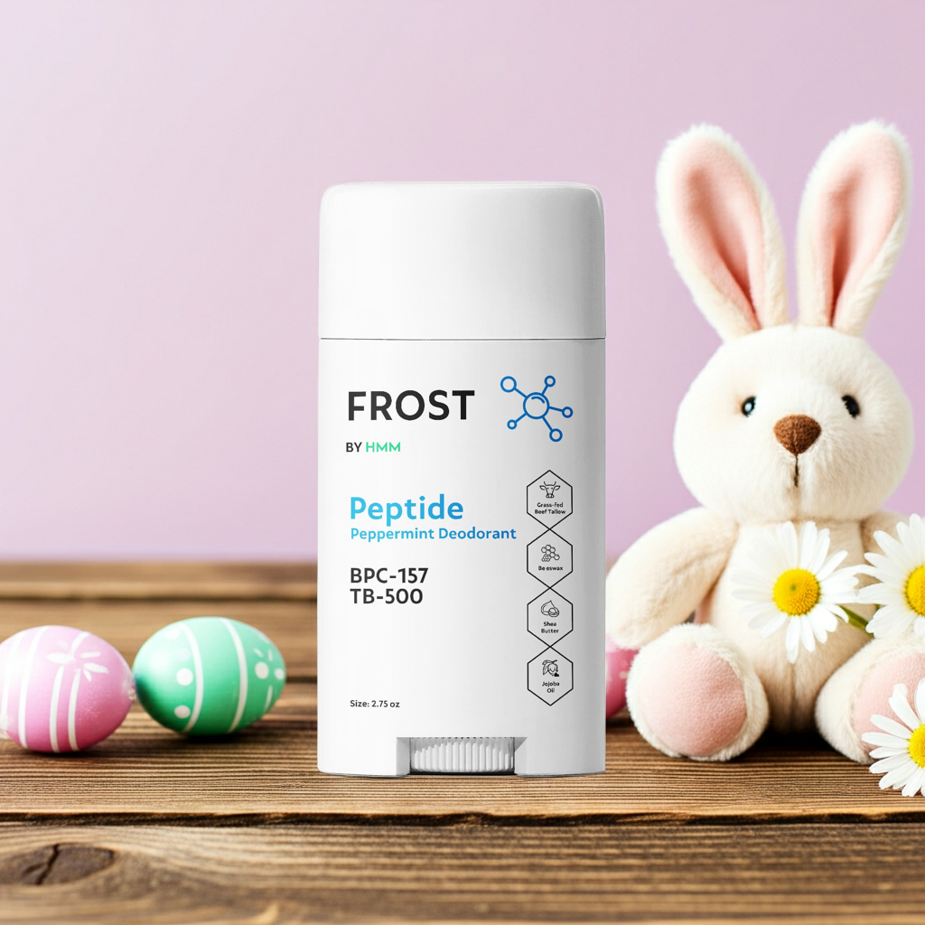 2 Pack Peptide Peppermint Deodorant