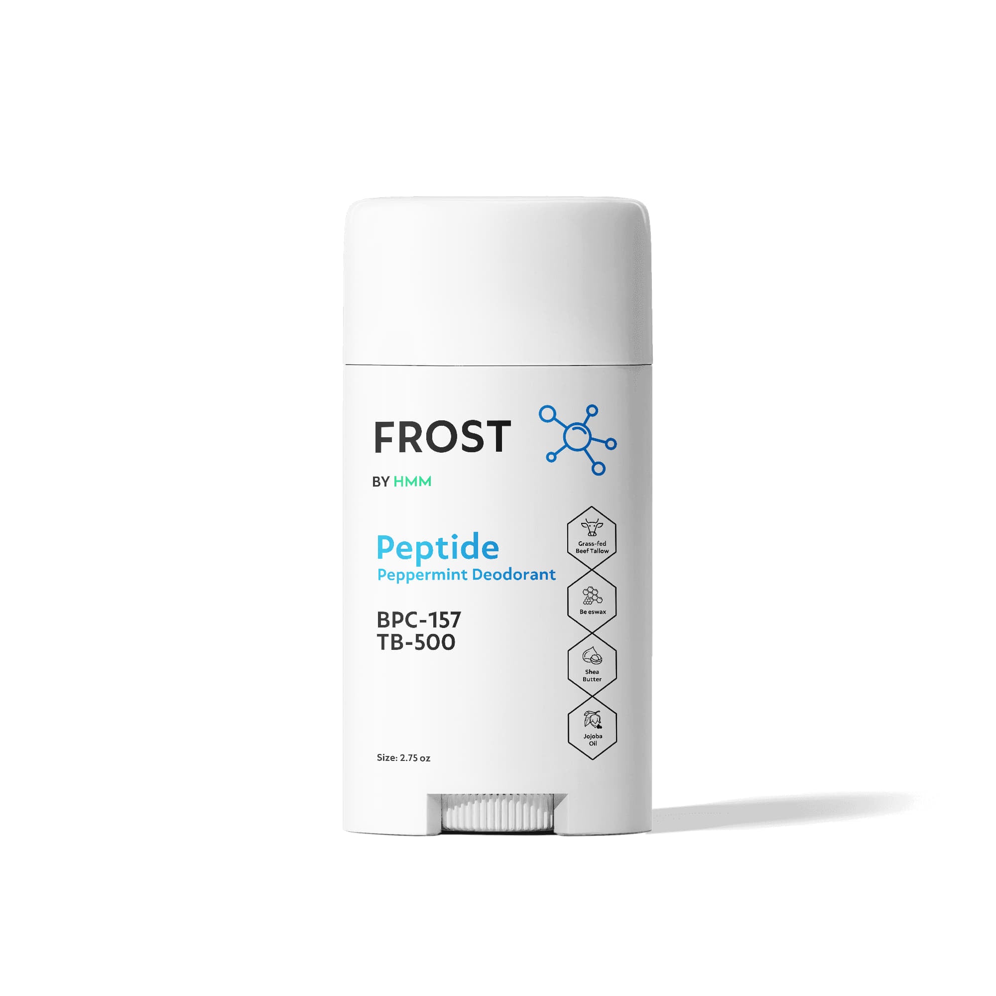 2 Pack Peptide Peppermint Deodorant